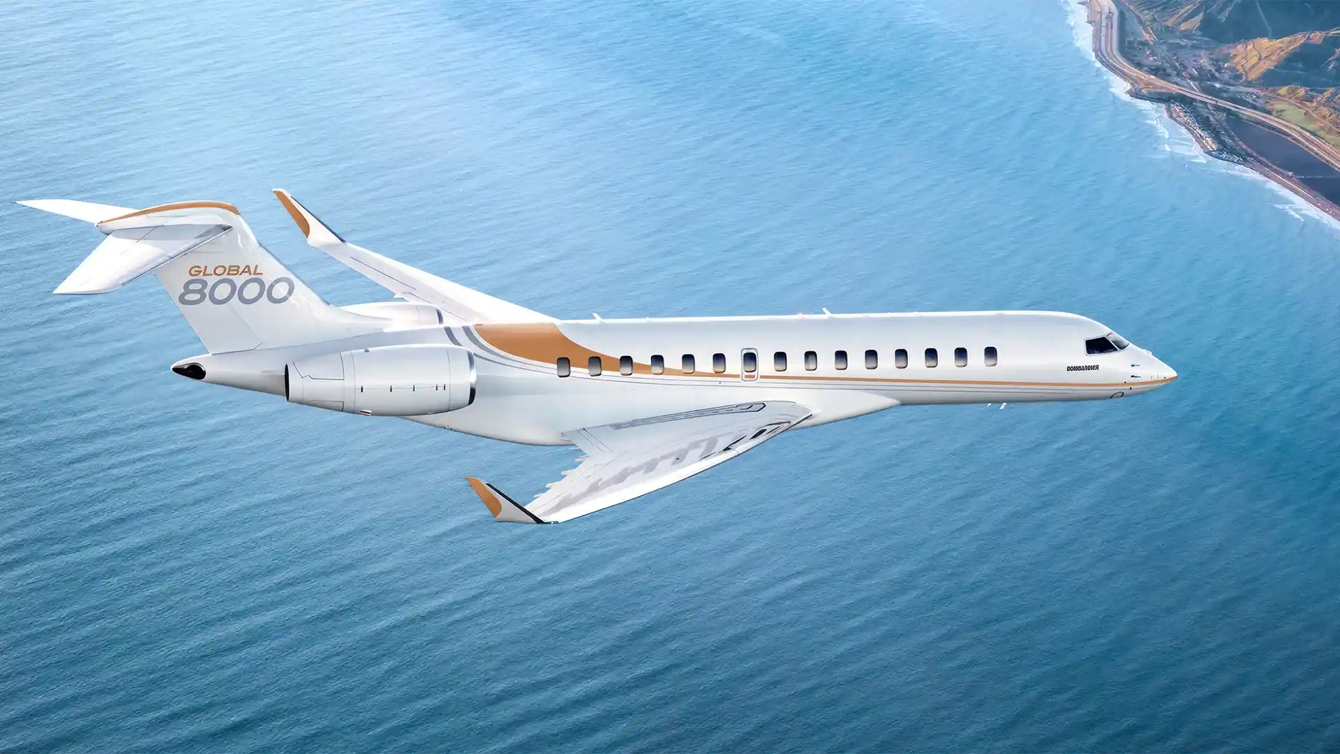 Bombardier Global 8000 Ultra Long Range Jet